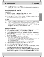 Предварительный просмотр 9 страницы Bestron ATW1600 Instruction Manual