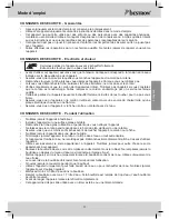 Предварительный просмотр 11 страницы Bestron ATW1600 Instruction Manual
