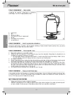 Предварительный просмотр 12 страницы Bestron ATW1600 Instruction Manual