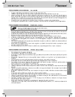 Предварительный просмотр 19 страницы Bestron ATW1600 Instruction Manual