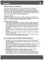 Предварительный просмотр 2 страницы Bestron AVC225W Instruction Manual