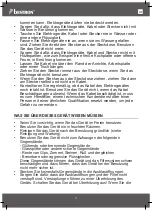 Предварительный просмотр 3 страницы Bestron AVC225W Instruction Manual