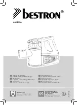 Preview for 1 page of Bestron AVC850A Instruction Manual