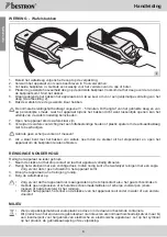 Предварительный просмотр 6 страницы Bestron AWF2007R Instruction Manual