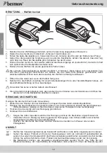 Предварительный просмотр 12 страницы Bestron AWF2007R Instruction Manual