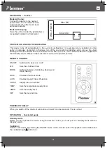 Preview for 31 page of Bestron AWH2000 Instruction Manual