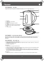 Preview for 12 page of Bestron AWK1000M Instruction Manual