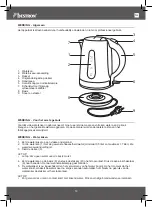 Preview for 18 page of Bestron AWK1000M Instruction Manual