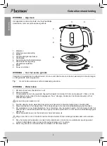 Preview for 4 page of Bestron AWK1000R User Instructions