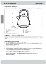 Предварительный просмотр 13 страницы Bestron AWK100RE Instruction Manual