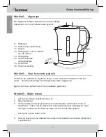 Предварительный просмотр 11 страницы Bestron AWK1101W/Z User Instructions