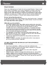 Предварительный просмотр 9 страницы Bestron AWK1101W Instruction Manual
