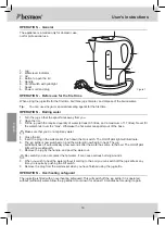 Предварительный просмотр 16 страницы Bestron AWK1717 User Instructions