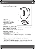 Preview for 6 page of Bestron AWK1800 Instruction Manual