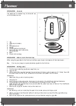 Preview for 24 page of Bestron AWK1800 Instruction Manual