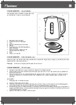 Preview for 36 page of Bestron AWK1800 Instruction Manual