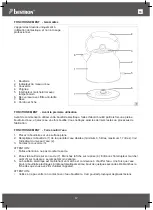 Предварительный просмотр 12 страницы Bestron AWK2200CO Instruction Manual