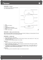 Preview for 24 page of Bestron AWK2200CO Instruction Manual