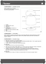 Preview for 30 page of Bestron AWK2200CO Instruction Manual