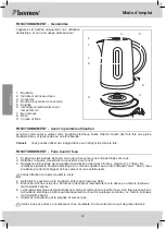 Preview for 14 page of Bestron AWK300EVB User Instructions