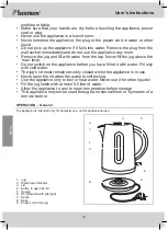 Preview for 18 page of Bestron AWK300EVB User Instructions