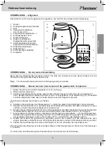 Preview for 9 page of Bestron AWK683 User Instructions