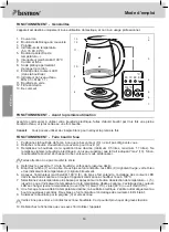 Предварительный просмотр 14 страницы Bestron AWK683 User Instructions