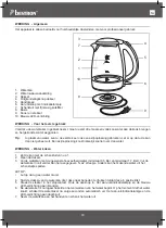 Preview for 18 page of Bestron AWK780G Instruction Manual