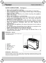 Предварительный просмотр 16 страницы Bestron AYT600 Instruction Manual