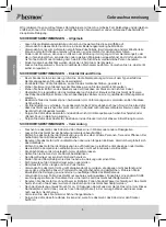 Предварительный просмотр 8 страницы Bestron AZQ016 Instruction Manual