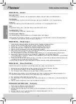 Предварительный просмотр 10 страницы Bestron AZQ016 Instruction Manual