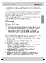 Предварительный просмотр 11 страницы Bestron AZQ016 Instruction Manual