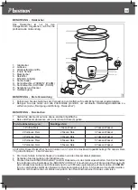 Preview for 5 page of Bestron Black & Wood ARC100BW Instruction Manual