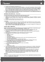 Предварительный просмотр 6 страницы Bestron BLACK and WOOD ARC180BW Instruction Manual
