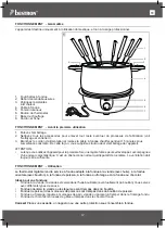 Preview for 12 page of Bestron BLACK&WOOD AFD850BW Instruction Manual