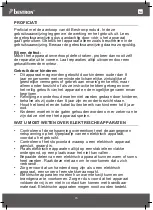 Предварительный просмотр 15 страницы Bestron BLACK&WOOD AFD850BW Instruction Manual
