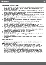 Предварительный просмотр 9 страницы Bestron BLACK&WOOD AWK2200BW Instruction Manual