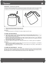 Preview for 25 page of Bestron BREAKFAST CLUB ACM730T Instruction Manual