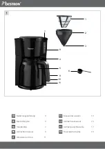 Предварительный просмотр 2 страницы Bestron Breakfast Club ACM900TS Instruction Manual