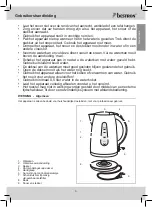 Предварительный просмотр 3 страницы Bestron BREAKFAST CLUB AWK1700W User Instructions