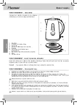 Предварительный просмотр 14 страницы Bestron BREAKFAST CLUB AWK1700W User Instructions