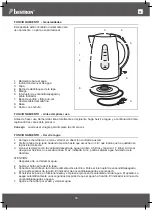 Preview for 36 page of Bestron BREAKFAST CLUB AWK1700Z Instruction Manual