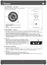 Preview for 11 page of Bestron COPPER ACG1000CO Instruction Manual