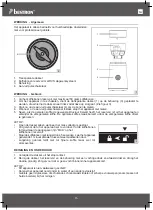 Preview for 16 page of Bestron COPPER ACG1000CO Instruction Manual