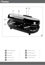 Предварительный просмотр 2 страницы Bestron COPPER ADWM7300CO Instruction Manual