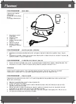 Предварительный просмотр 12 страницы Bestron COPPER AEC1000CO Instruction Manual