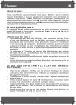 Предварительный просмотр 12 страницы Bestron COPPER AF100CO Instruction Manual