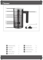 Preview for 2 page of Bestron Copper AMK1000CO Instruction Manual