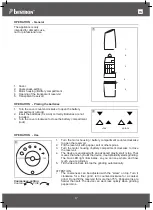 Preview for 17 page of Bestron COPPER APS300CO Instruction Manual