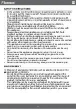 Предварительный просмотр 9 страницы Bestron Copper ASC451CO Instruction Manual